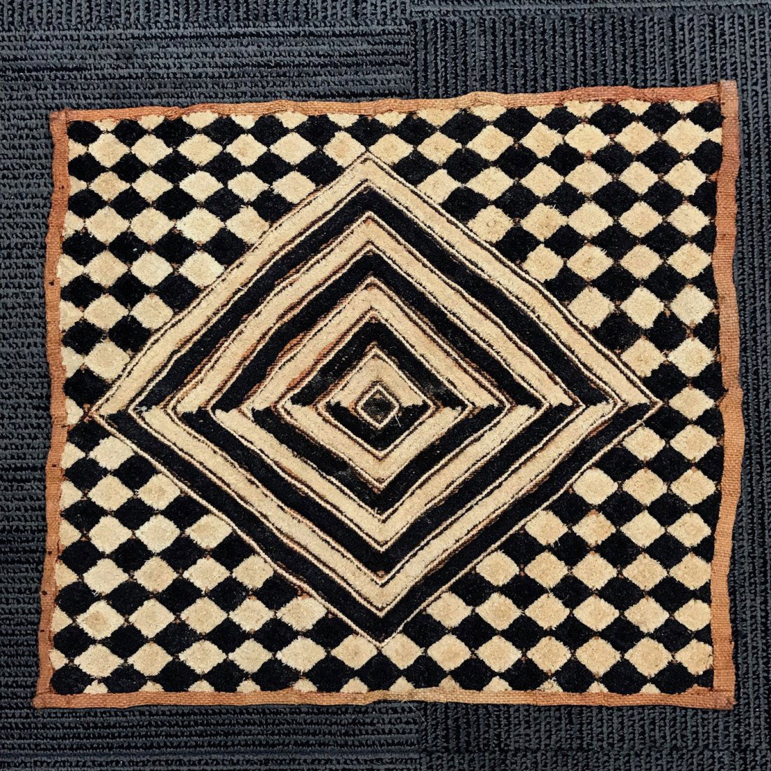 Handwoven Kuba Cloth Shoowa Kasai Velvet (1 of 5)