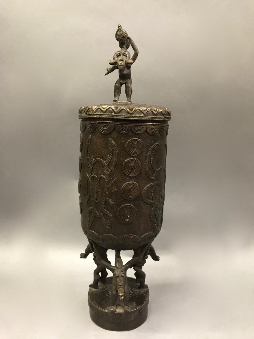 Senufo Bronze Container (1 of 8)