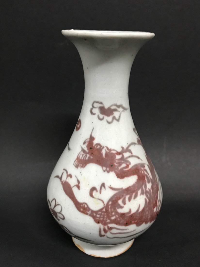 Porcelain Copper Red Vase (1 of 6)