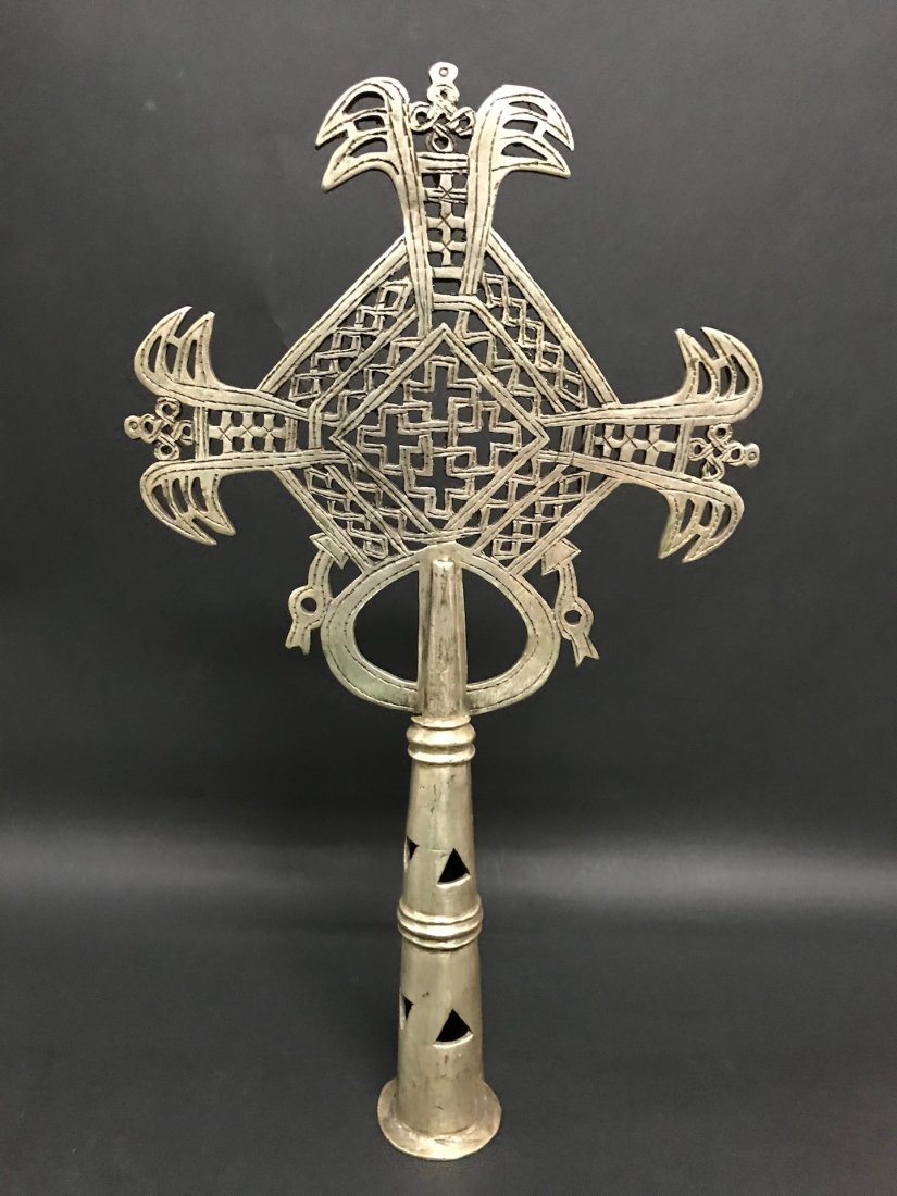 Ethiopian Processional Coptic Cross (1 of 6)