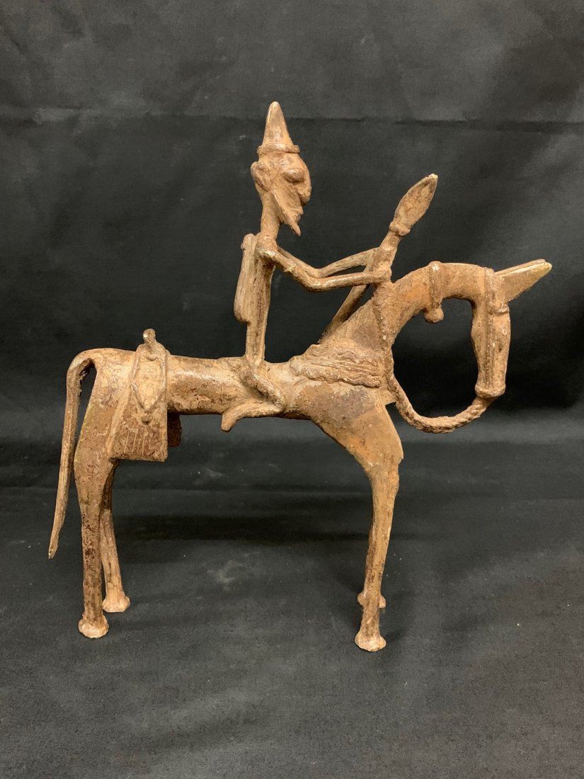 Bronze Dogon Horseman (1 of 5)