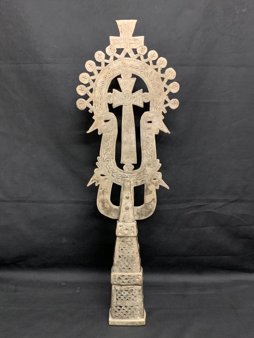 African Art Ethiopian Processional Cross (1 of 6)