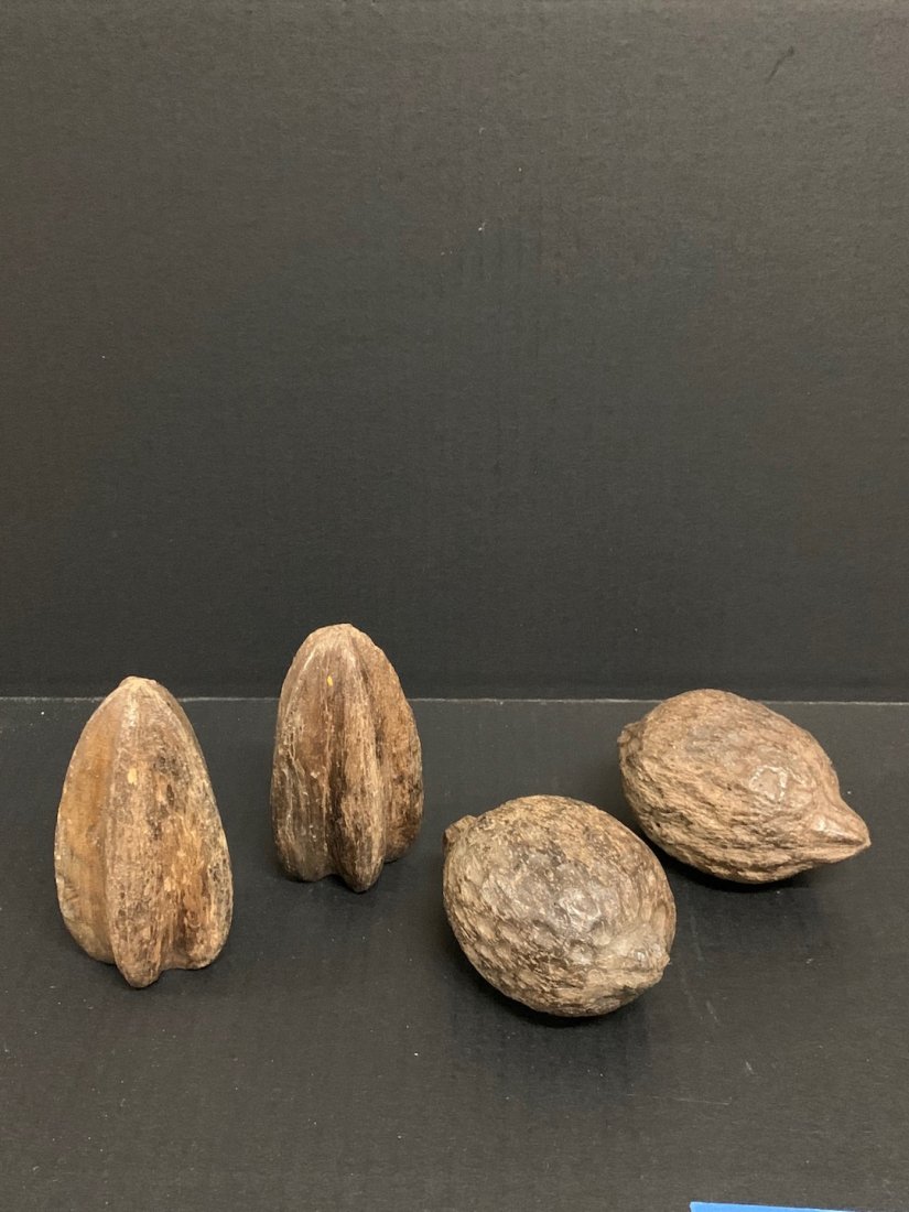 Carved Wood Paper Mache Mold Citrus Fruits Sculpture (1 of 4)