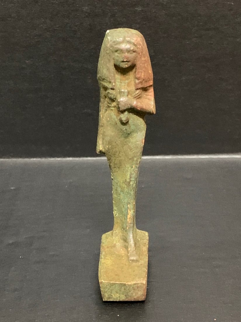 Roman Style Bronze Lady Sculpture (1 of 5)