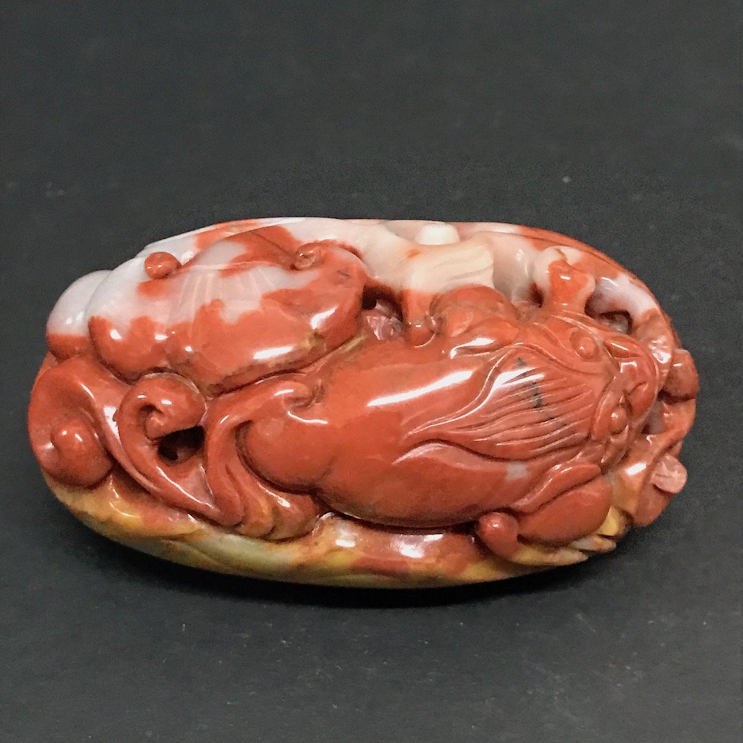 Agate Stone with PI Yao Design (1 of 5)