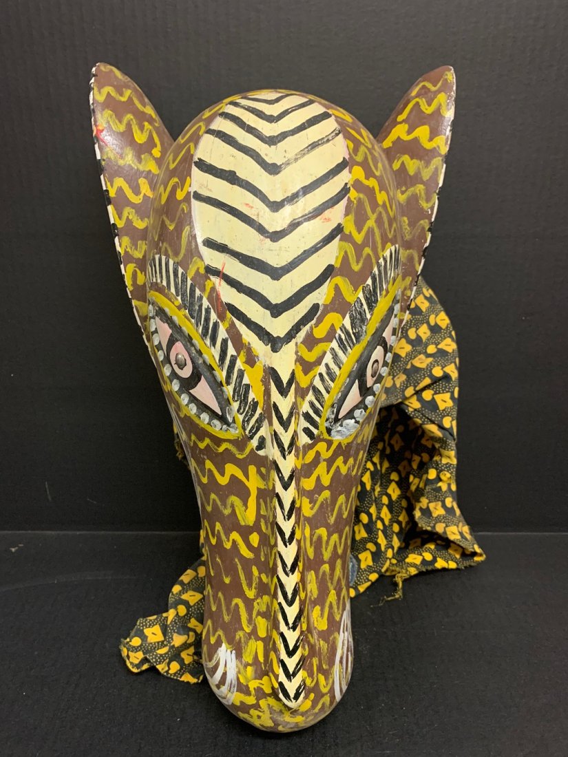 Painted Bozo Mask (1 of 9)