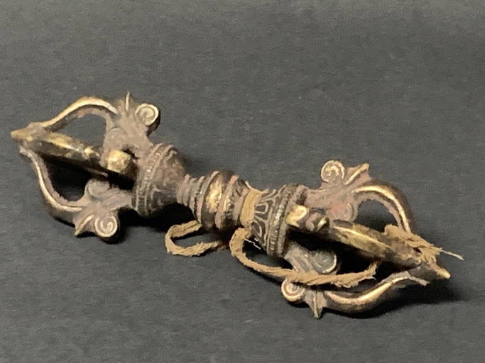 Tibetan Art Bronze Phurba Ritual Dagger (0255) on Jan 18, 2023