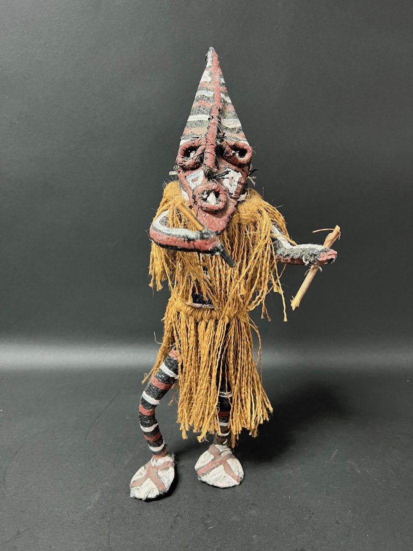 Carved Wood Senufo Dancing Sculpture (1 of 6)