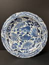 Blue and White Porcelain Plate/Charger