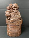 Santa Claus  Holding Gifts Sculpture