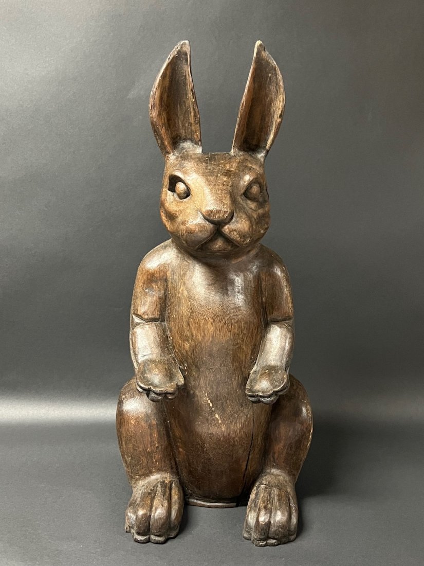 Large Rabbit Sculpture (1 of 9)