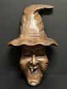 Witch Wall Plaque Sculpture