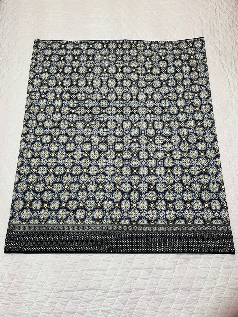 Authentic Philippine Ethnic Textile/Fabric Attire, Sarong, Tapis, Malong, Patadyong and Batik: Tribal Art Philippine Ethnic Textile from Philippines. The dimension is 45 inches high x 37.5 inches wide. The shipping cost for domestic is $35.00 flat rate shipping within the Continental US includi