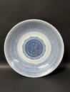 Blue and White Porcelain Plate