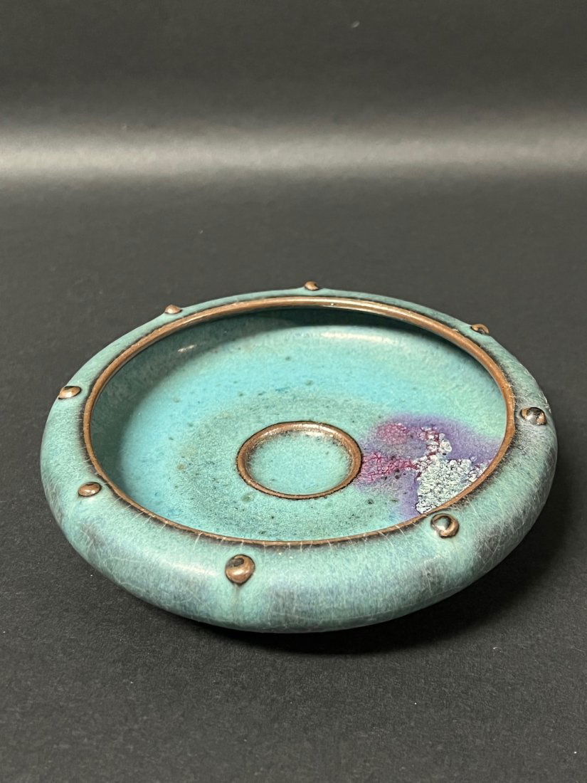 Chinese Jun Ware Porcelain Brush Washer (1 of 5)
