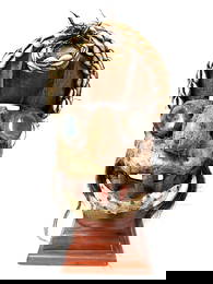 Guere Mask with Display Stand