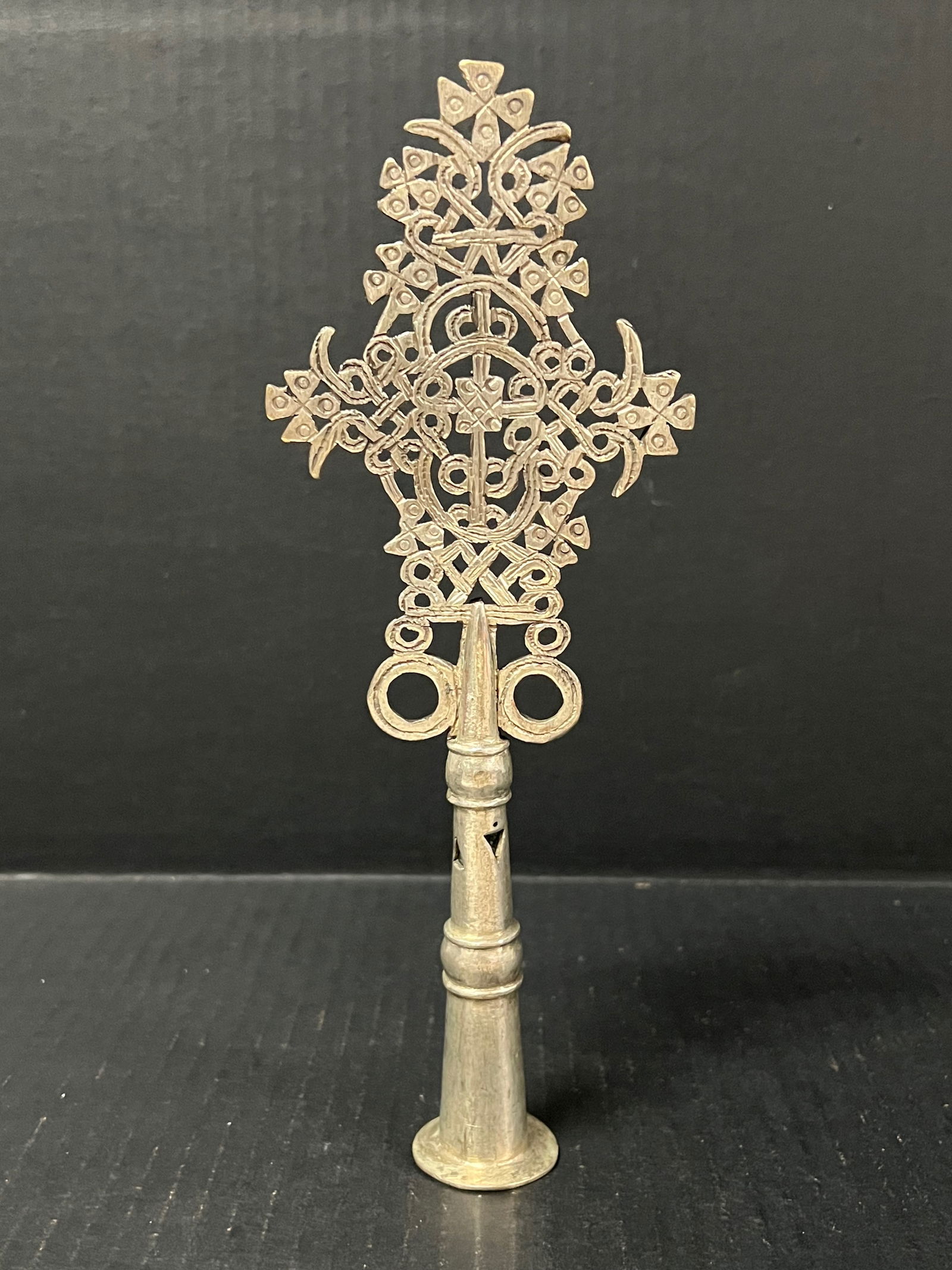 Ethiopian Processional Coptic Cross (1 of 7)