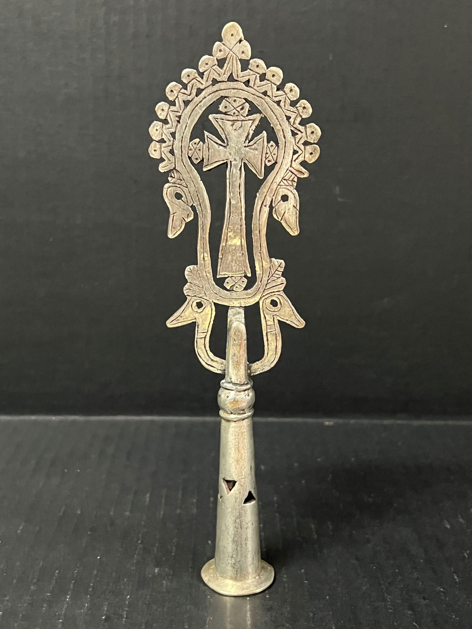 Ethiopian Processional Coptic Cross (1 of 6)