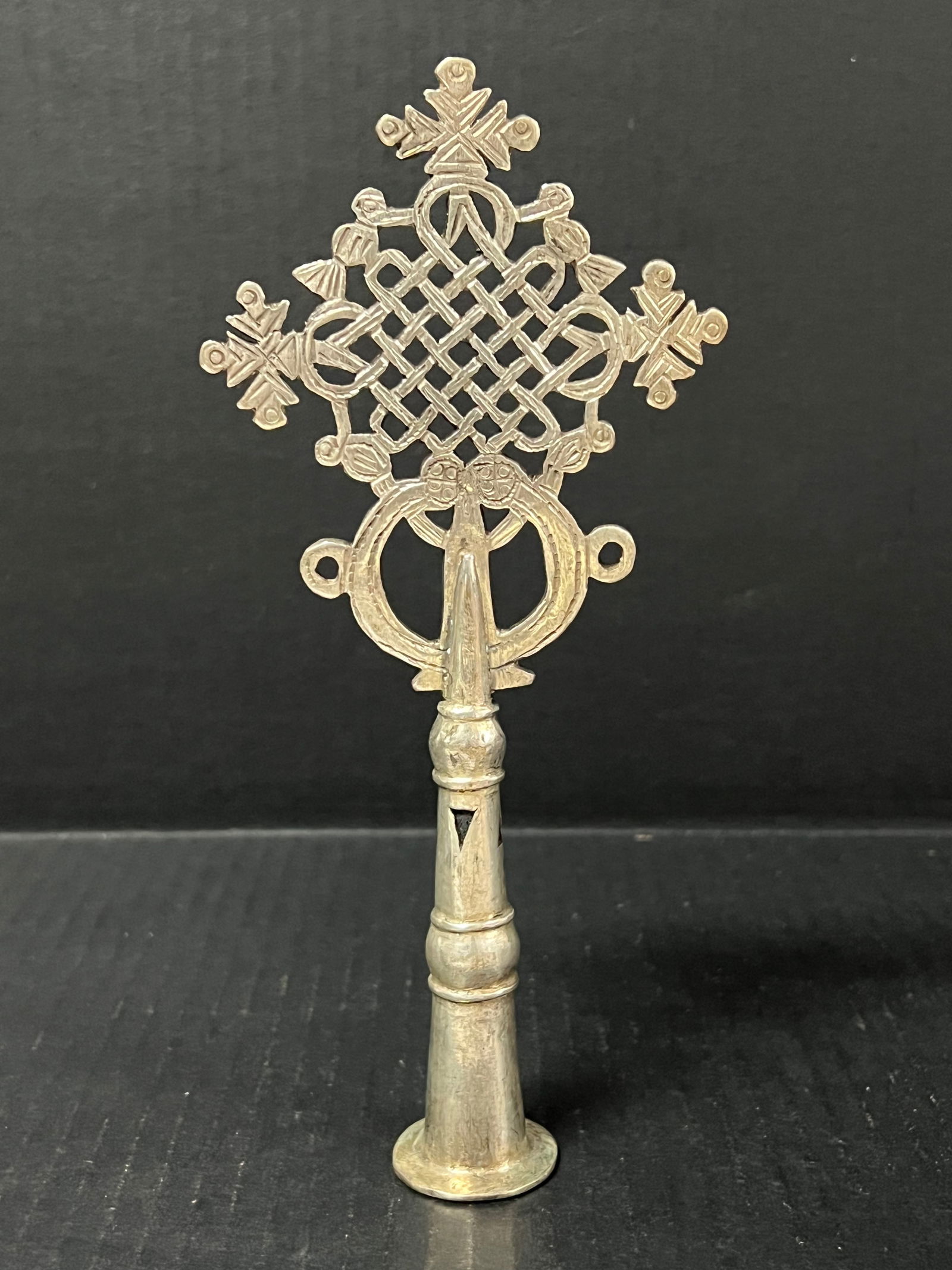 Ethiopian Processional Coptic Cross (1 of 7)