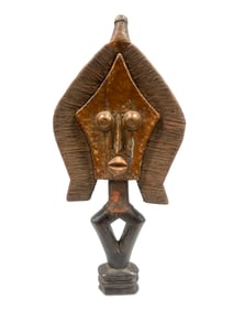 Bakota Reliquary Guardian Statue