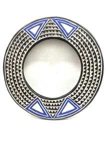 Zulu Round Wooden Frame