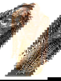 Chokwe Mask with Display Stand