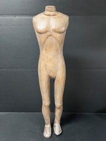 Carved Wood Wholebody Mannequin