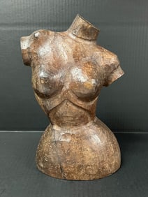 Carved Wood Mannequin - Torso