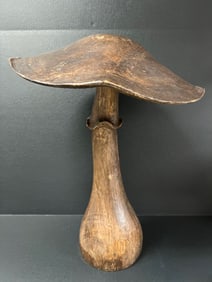 Carved Wood Mushroom