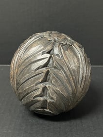 Carved Wood Ball