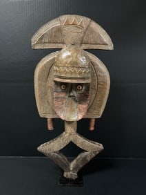 Bakota Reliquary Guardian Statue