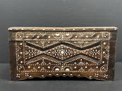 Philippine Islamic Art Mother of Pearl Inlay Wooden Box