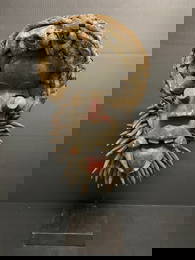 Dan Mask with Metal Stand