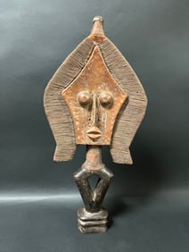 Bakota Reliquary Guardian Statue
