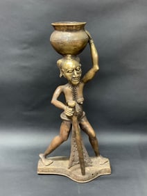 Ashanti Bronze Statue