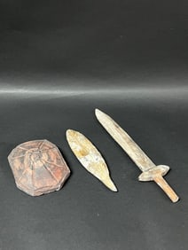 Carved Wood Angel Instrument