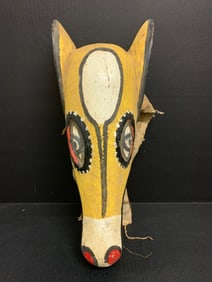 Bozo Puppet Painted Mask
