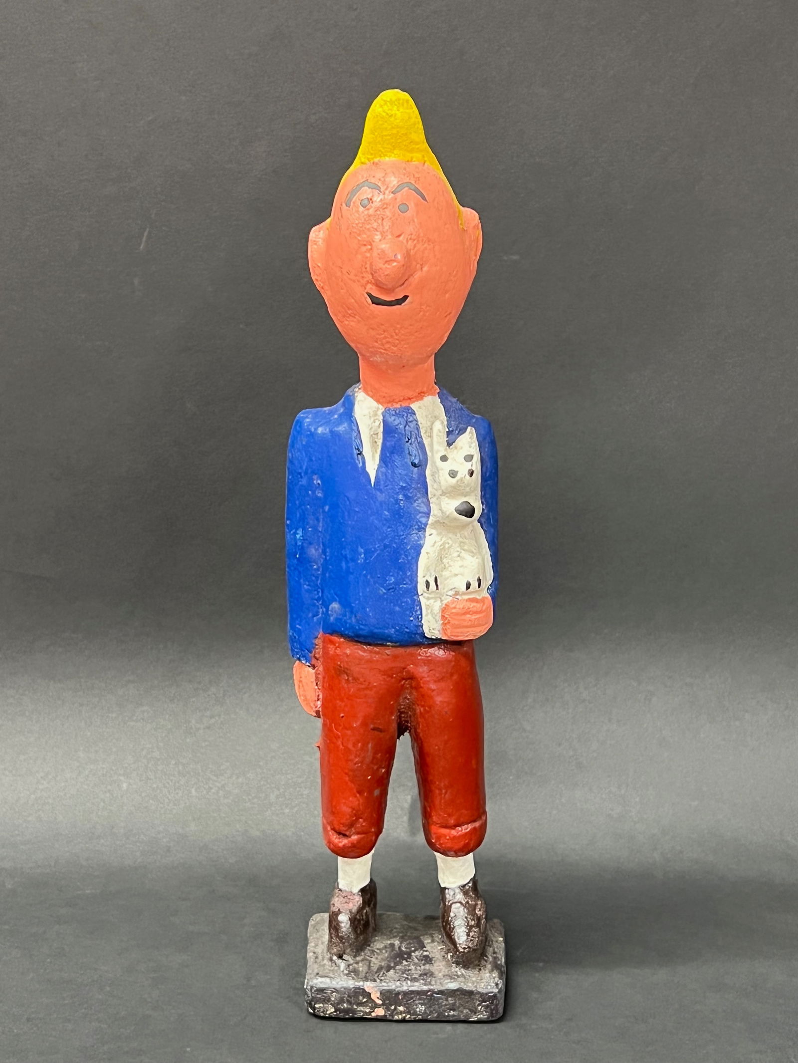 TinTin Colonial Statue