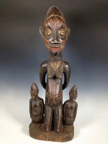 Yoruba Maternity Statue