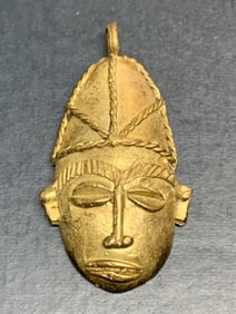 Ashanti Bronze Pendant