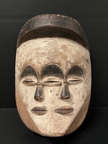 Double Face Kwele Mask