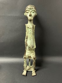 Bronze Baule Statue