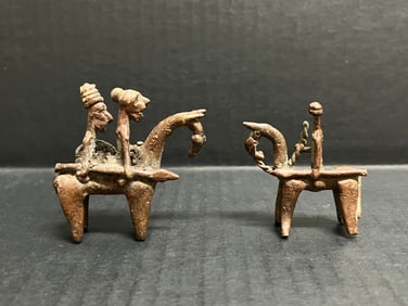 Kotoko Bronze Horseman 2 pieces