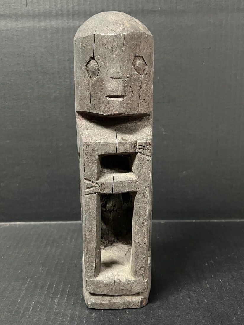 Philippine Tribal Art Ifugao Carved Wooden Bulul Statue (1 of 9)