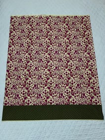 Authentic Asian Classic Ethnic Textile/Sarong, Tapis, Malong Floral Tribal Batik Design