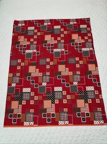 Authentic Asian Classic Ethnic Textile/Sarong, Tapis, Malong Floral Tribal Batik Design