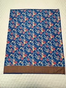 Authentic Asian Classic Ethnic Textile/Sarong, Tapis, Malong Floral Tribal Batik Design