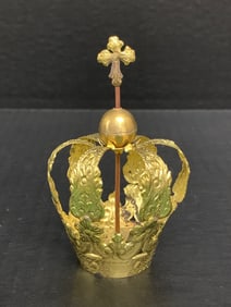 Gold Gilt Metal Crown