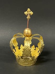 Gold Gilt Metal Crown