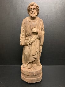 Carved Wood Saint Joseph Statue